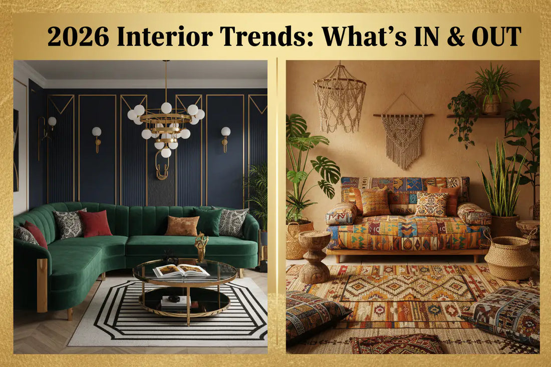 2026 Interior Design Trends: What’s Hot &amp; What’s Out 🔥