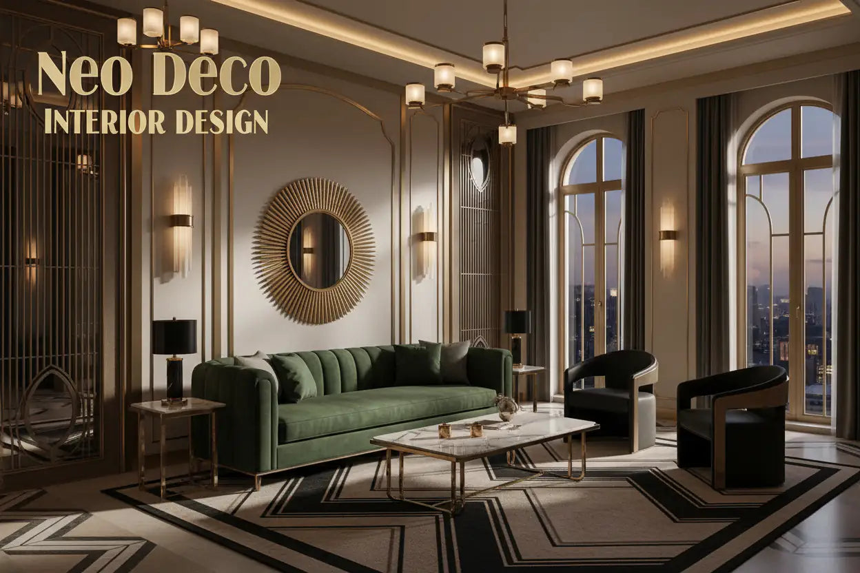 Neo Deco Interior Design: Glam Meets Modern in 2026