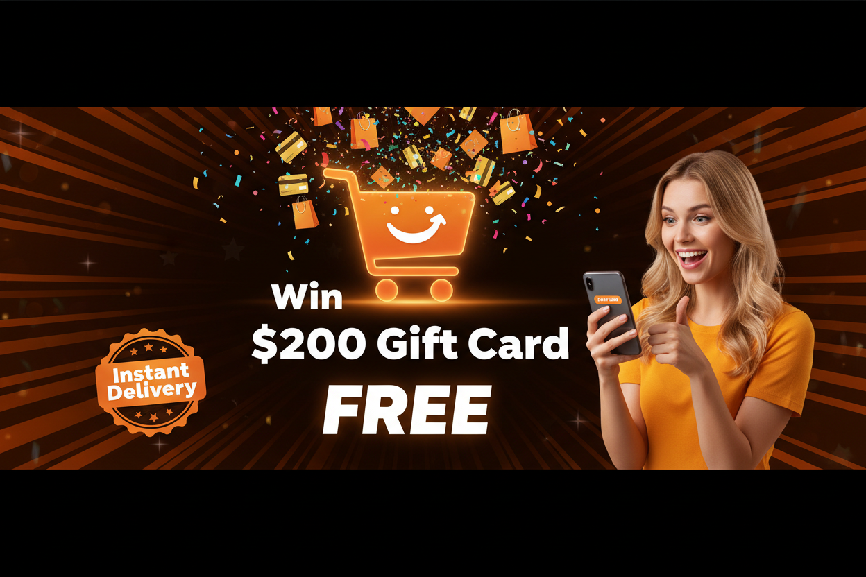 $200 Free Amazon Gift Card – Claim Yours Today!