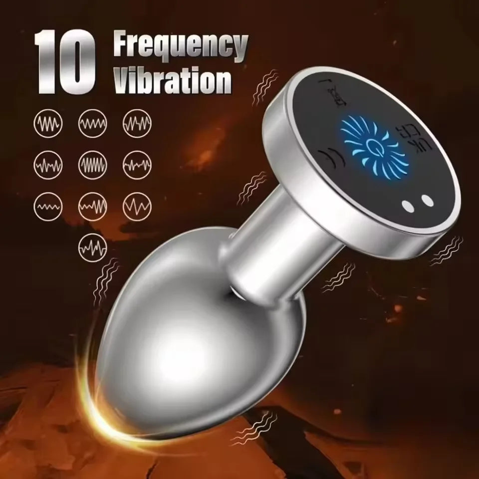 Anal Vibrator Male Wireless Butt Plug Remote Control Prostate Massager Female Clit Stimulator Masturbator Sex Toys for Couple
