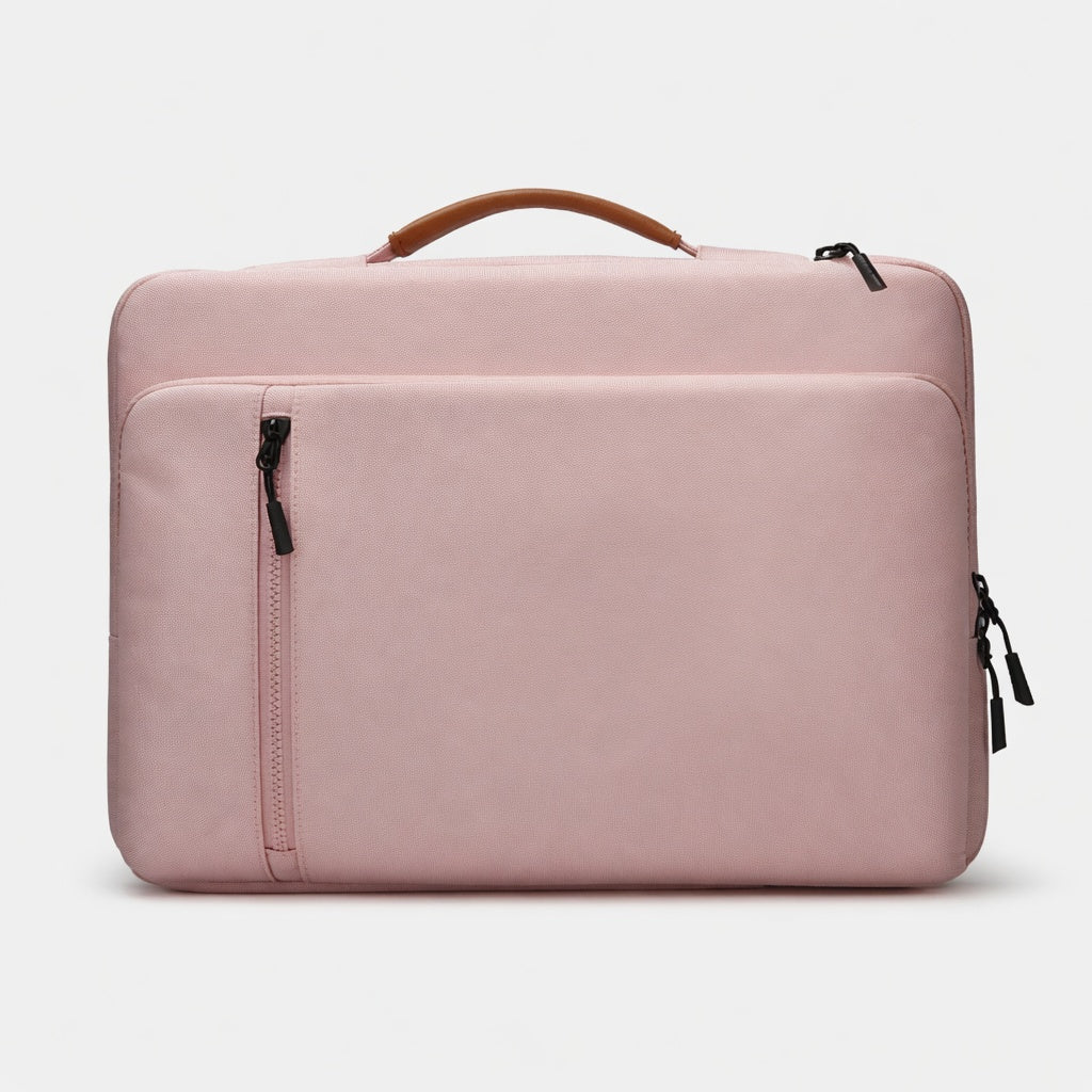 15.6 Inch Polyester Laptop Sleeve Pink