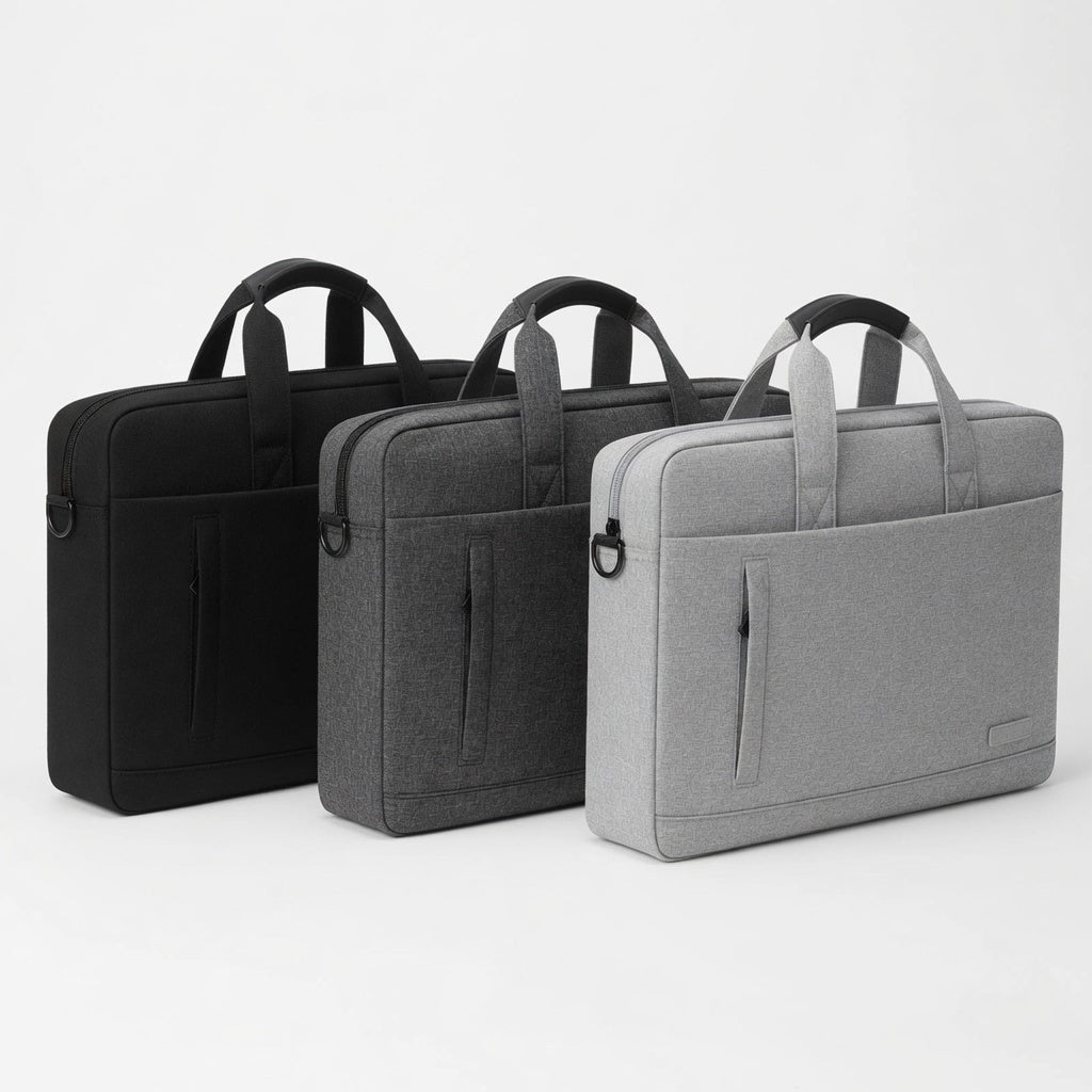 17.3" Waterproof Canvas Laptop Bag for Men Women